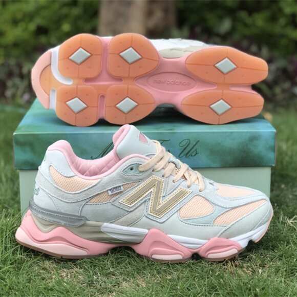New Balance 9060 Light Blue and Pink Womens Casual Sneakers - Picture 13 of 15
